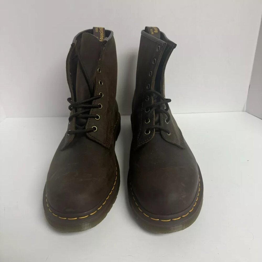 Dr Martens Mens 1460 Boot Brown Size 13 M - Picture 3 of 5